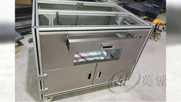 鋁型材零部件設備框架 鋁型材零部件設備框架